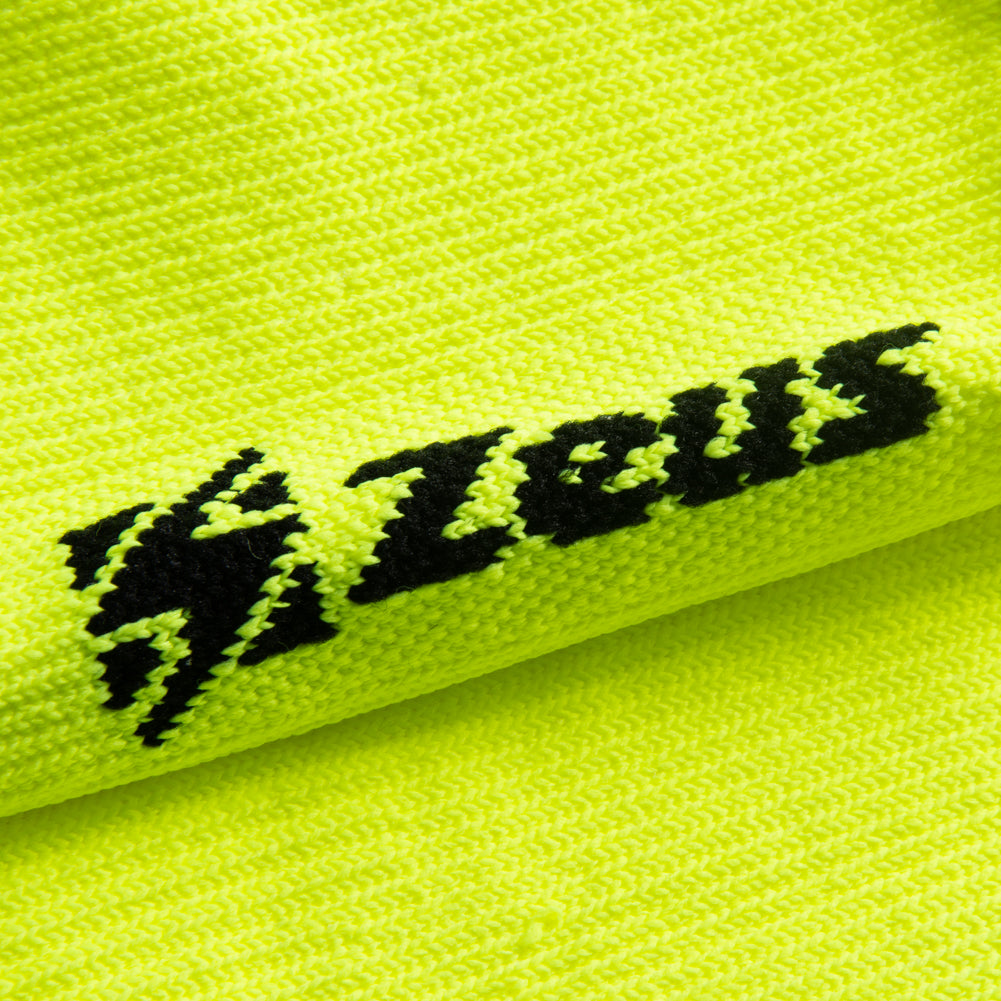 Zeus Manicotti a compressione bandaggio gomito giallo fluo