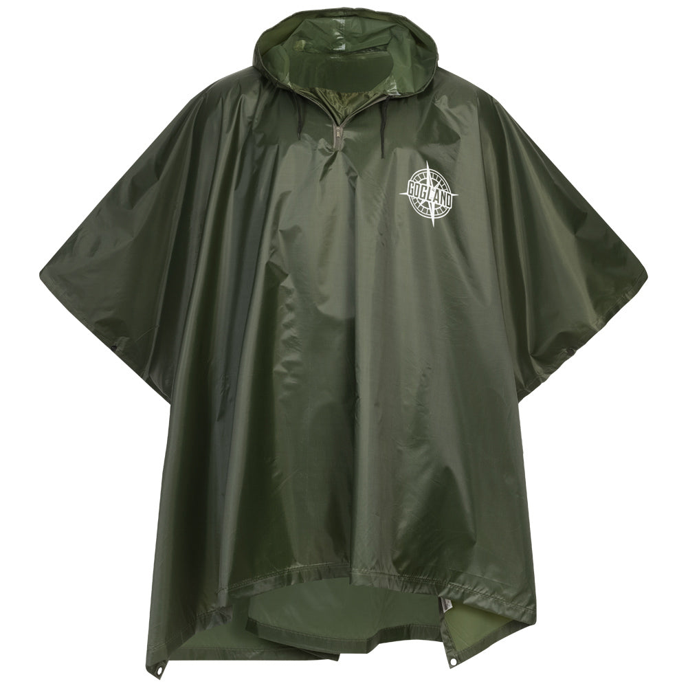 GOGLAND Â® Monsun Poncho da pioggia verde