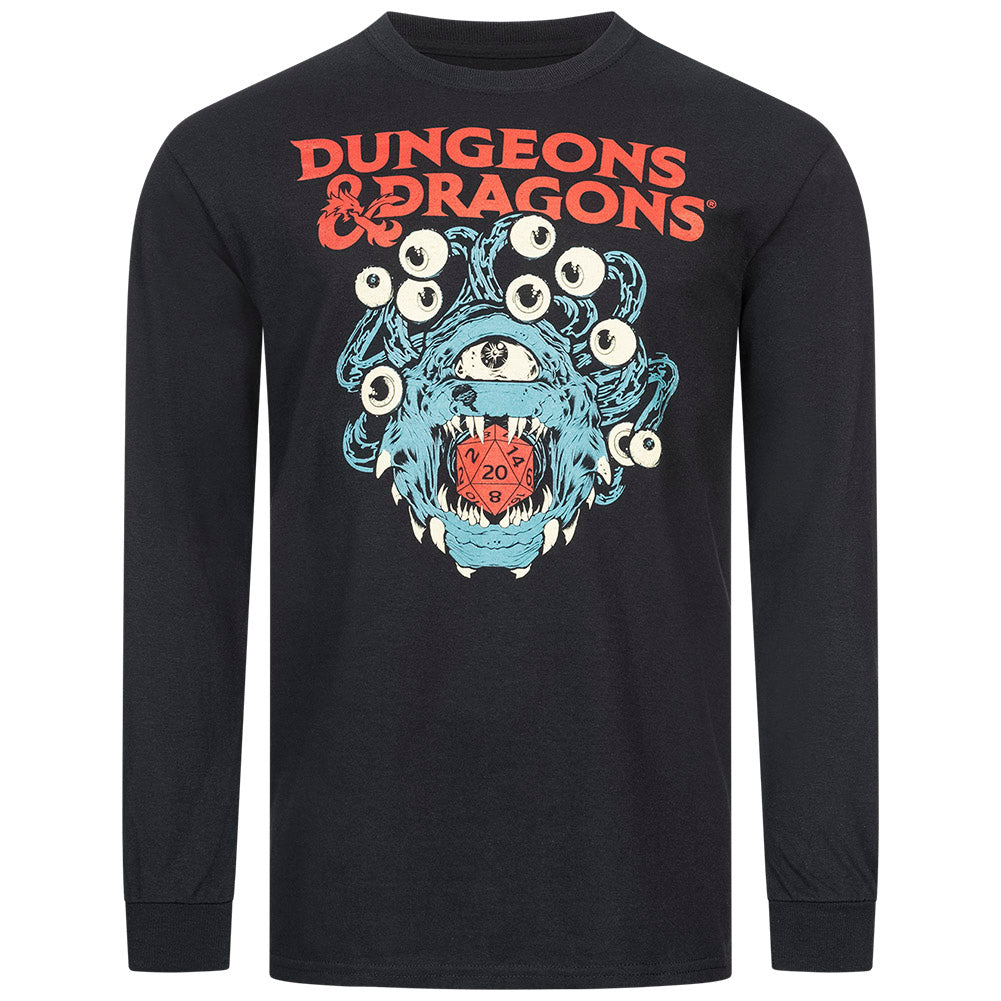 DUNGEONS & DRAGONS Herren Langarmshirt HAMLT050BLK
