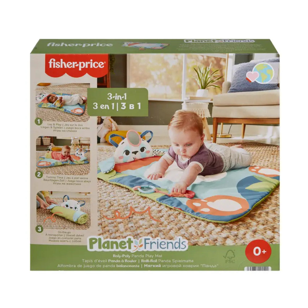 Fisher-Price Panda Baby 3-in-1 Spielmatte HKD65