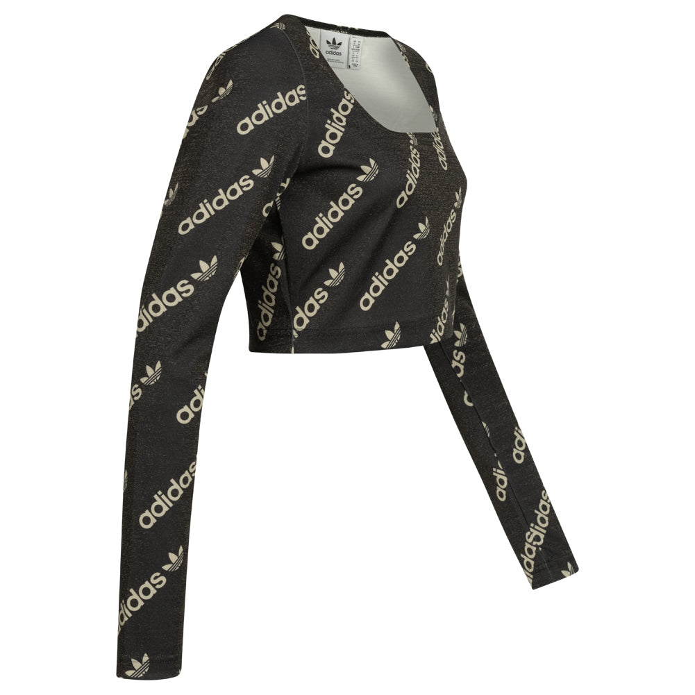 adidas Originals Damen Langarm Crop Top HM4894