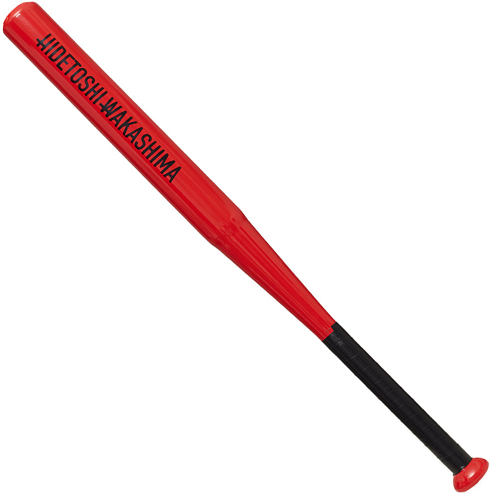 HIDETOSHI WAKASHIMA "Tokyo" Mazza da baseball rosso