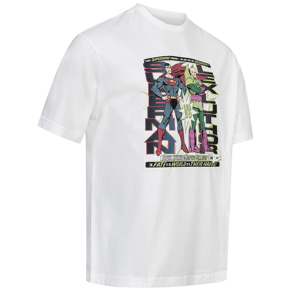 Reebok x DC COMICS Superman vs Lex Luthor Herren T-Shirt IB5813