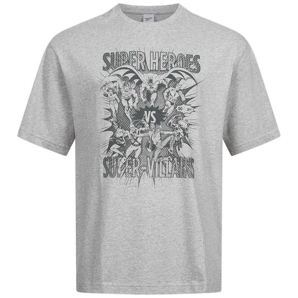 Reebok x DC COMICS Super Heroes vs Super-Villains Herren T-Shirt IB5815