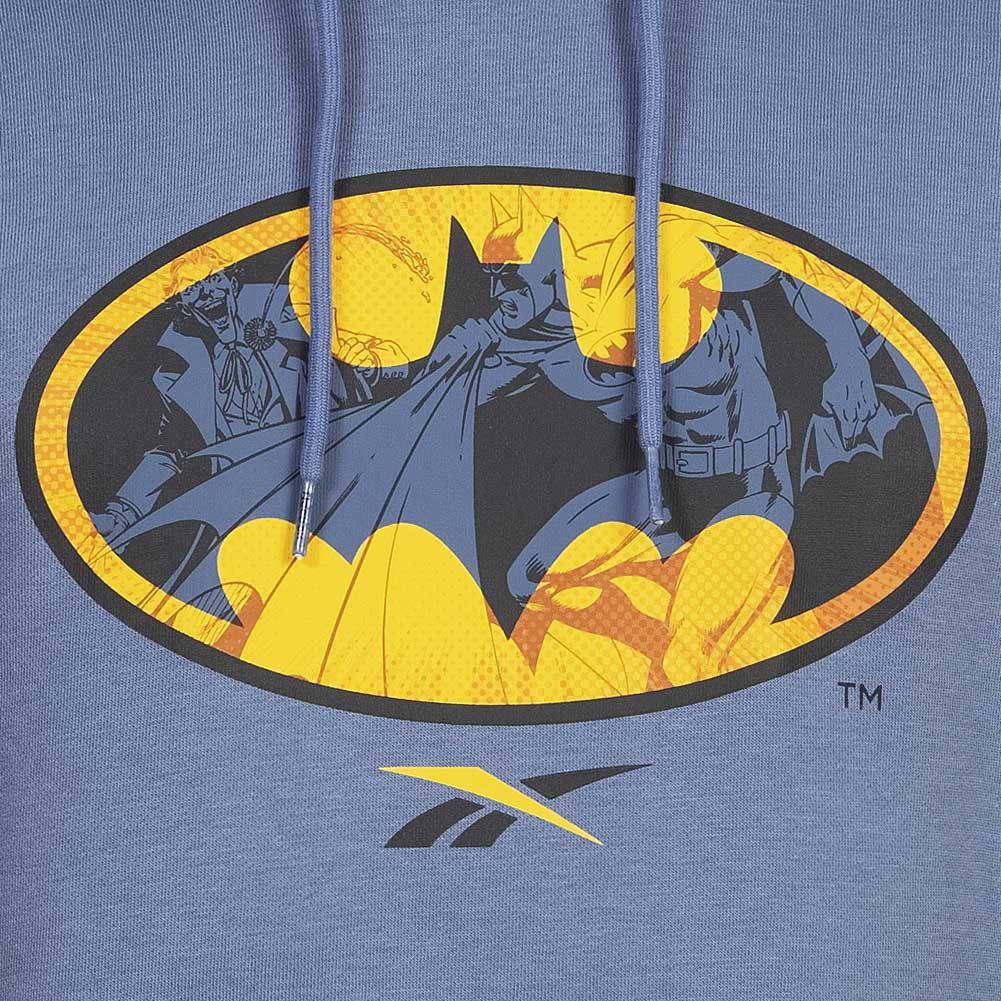 Reebok x RBK DC COMICS Batman Hoodie Herren Kapuzen Sweatshirt IB5817