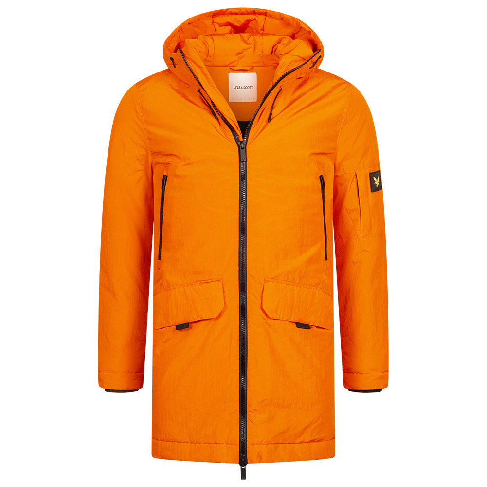 Lyle & Scott Zip Detail Parka Herren Winterjacke JK1325V-W118