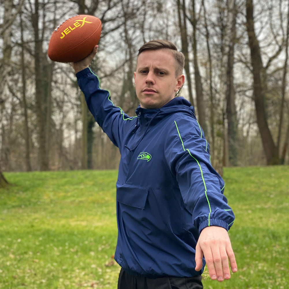 JELEX Touchdown Pallone da football americano marrone classico