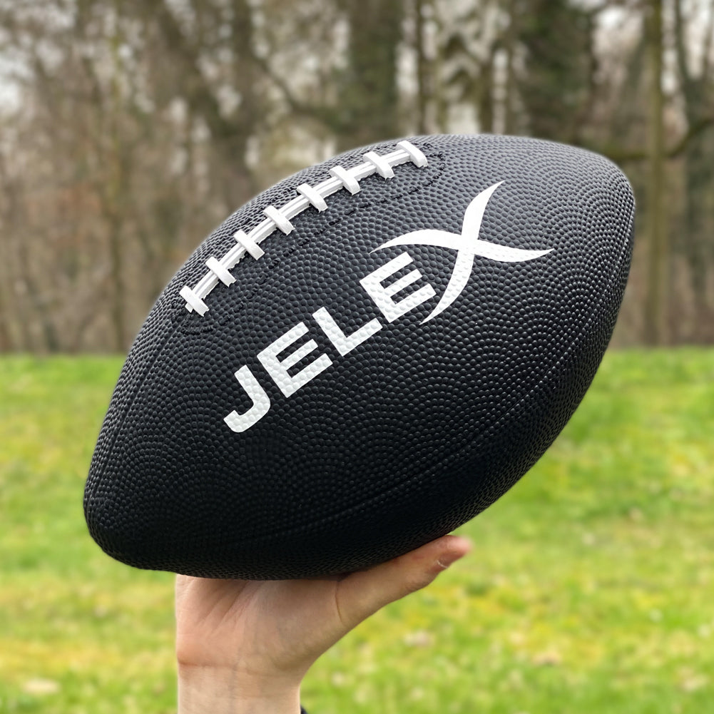 JELEX Touchdown Pallone da football americano nero