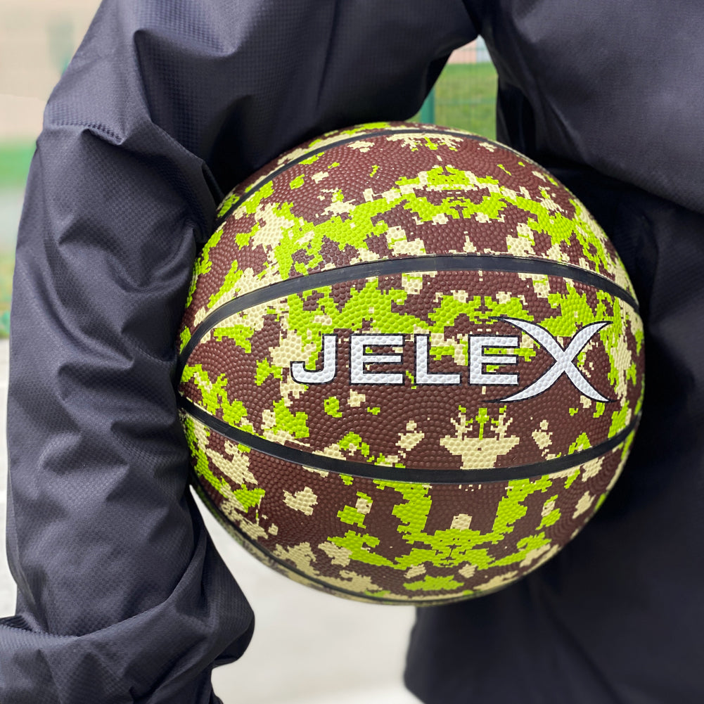 JELEX Sniper Pallone da basket mimetica verde