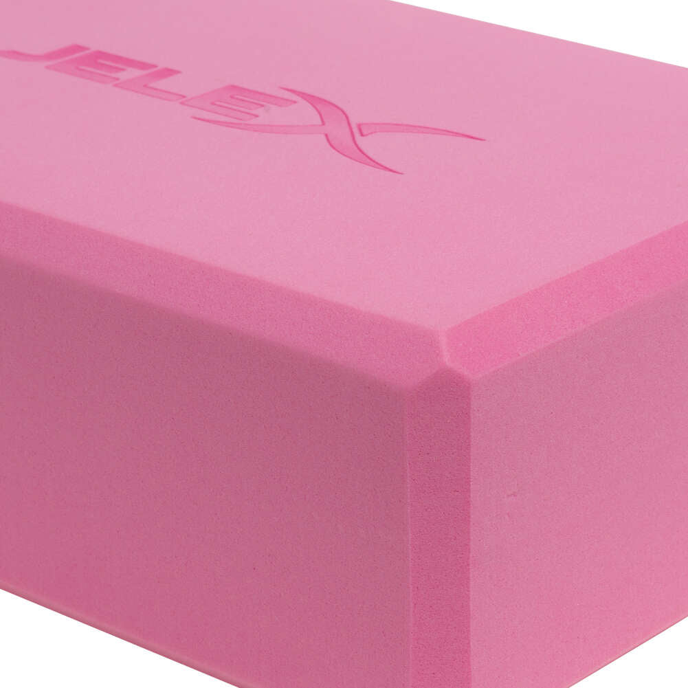 JELEX Relax Blocco per yoga e fitness rosa