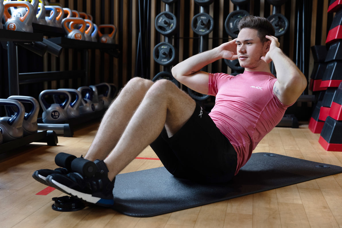 JELEX 6Pack Assistente sit-up nero