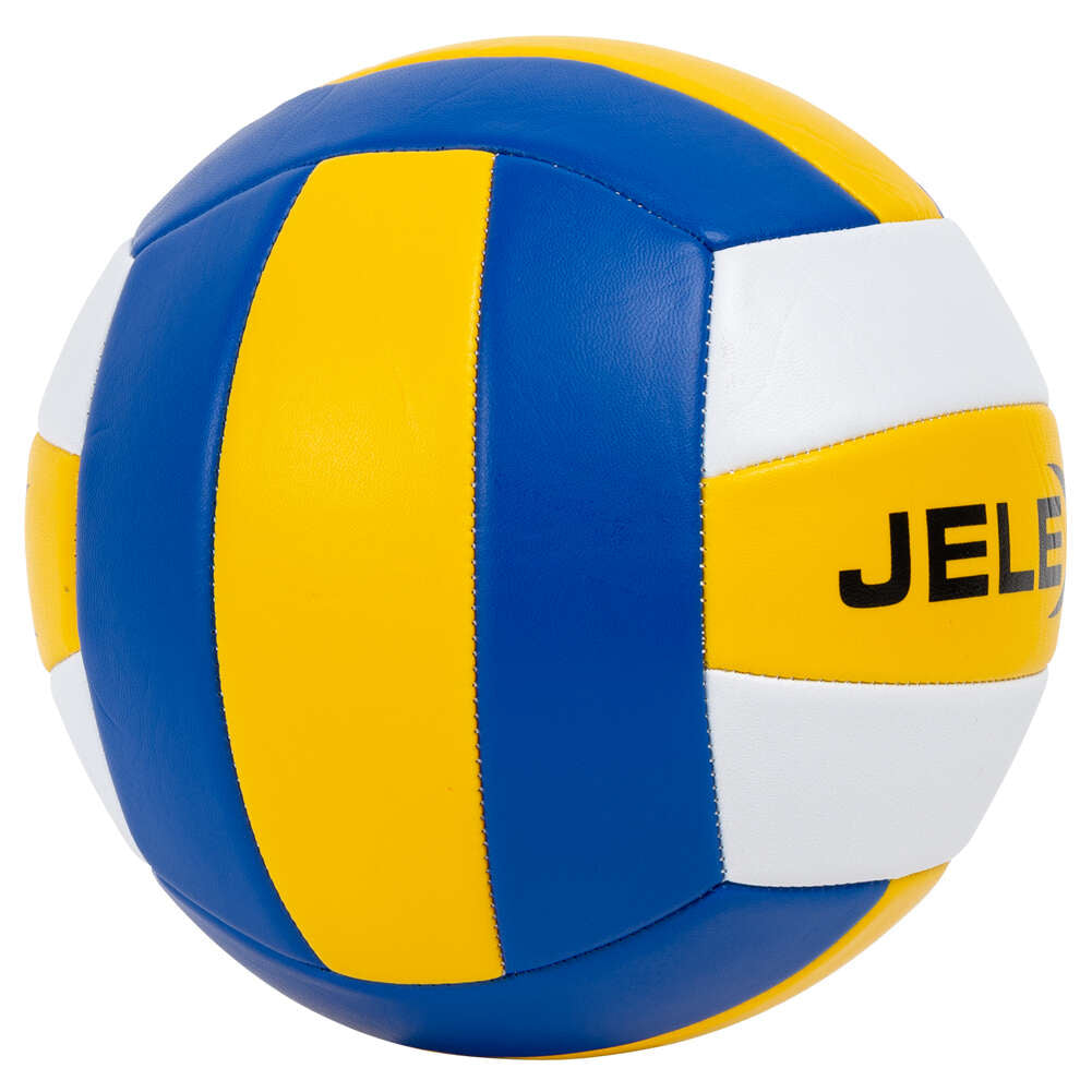 JELEX Softtouch Pallone da pallavolo giallo blu scuro bianco