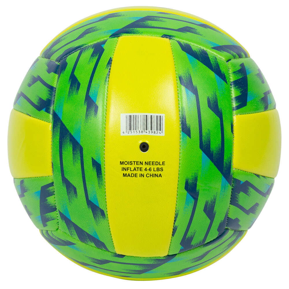 JELEX Softtouch Pallone da pallavolo giallo + verde erba