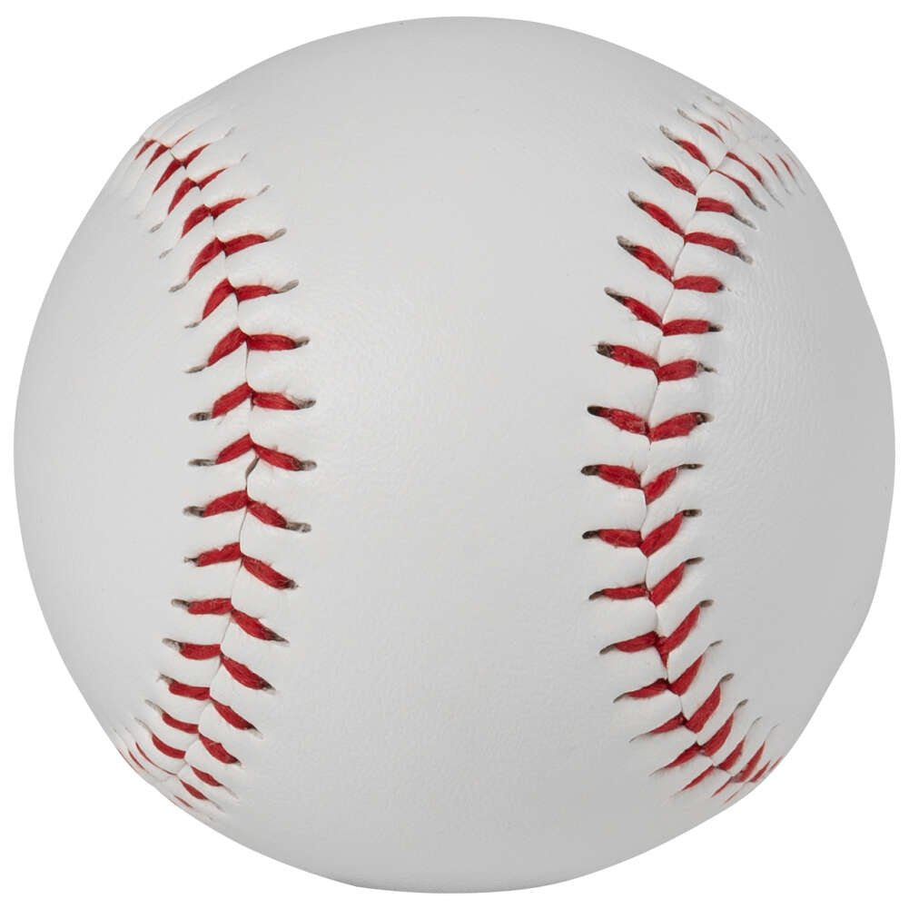 JELEX "Homerun" Palla da baseball 9" con anima in sughero bianco