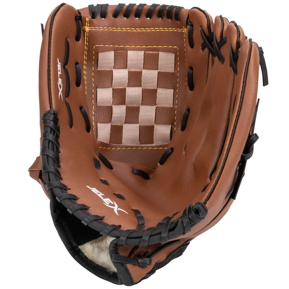 JELEX Safe Catch Guanto da baseball sinistro per destrini marrone