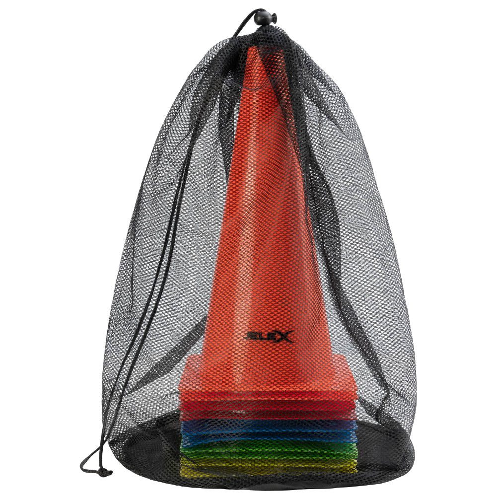 JELEX Dribbler Coni da allenamento 10 pezzi alti 31 cm