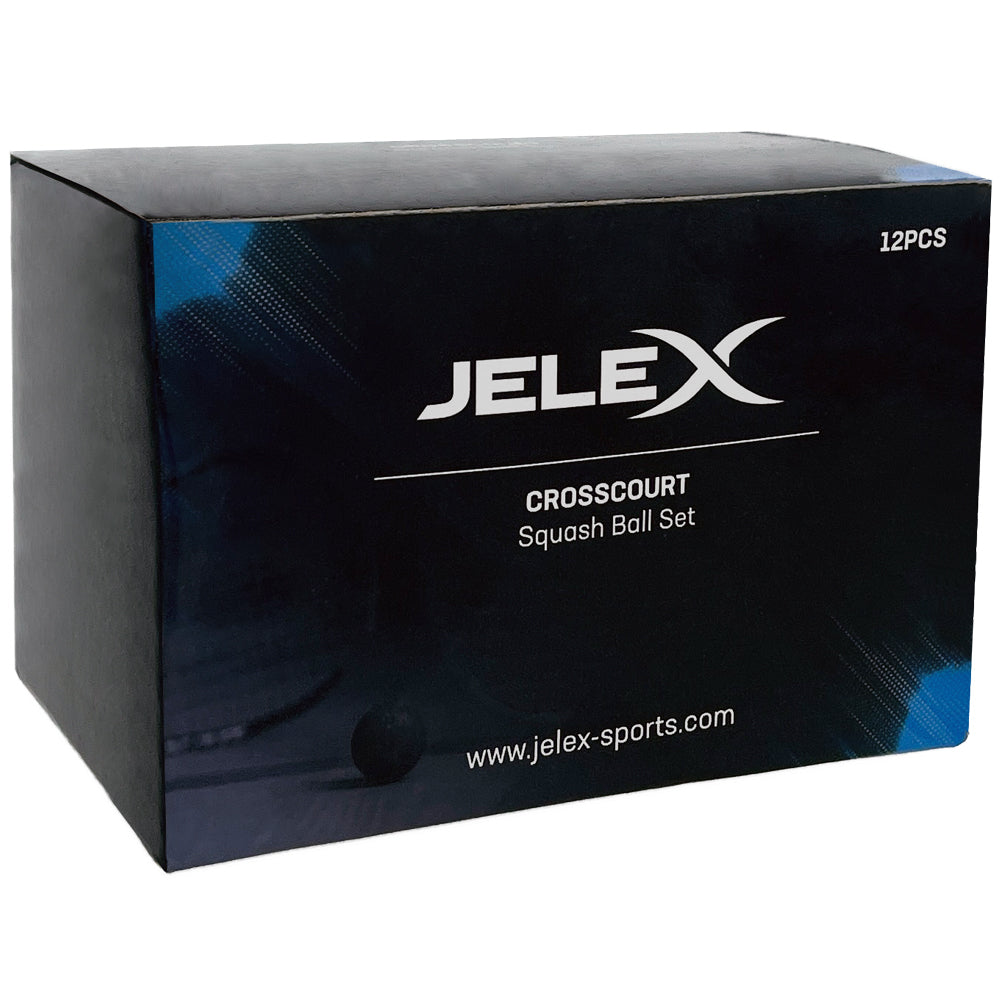 JELEX Crosscourt Palline da squash in set da 12