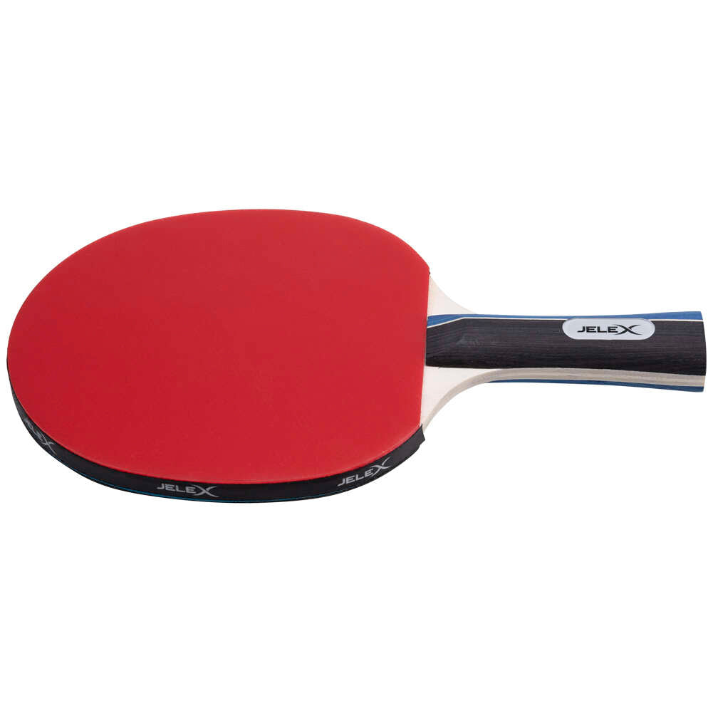 JELEX Sidespin Set da 4 Racchette da tennistavolo con 8 palline