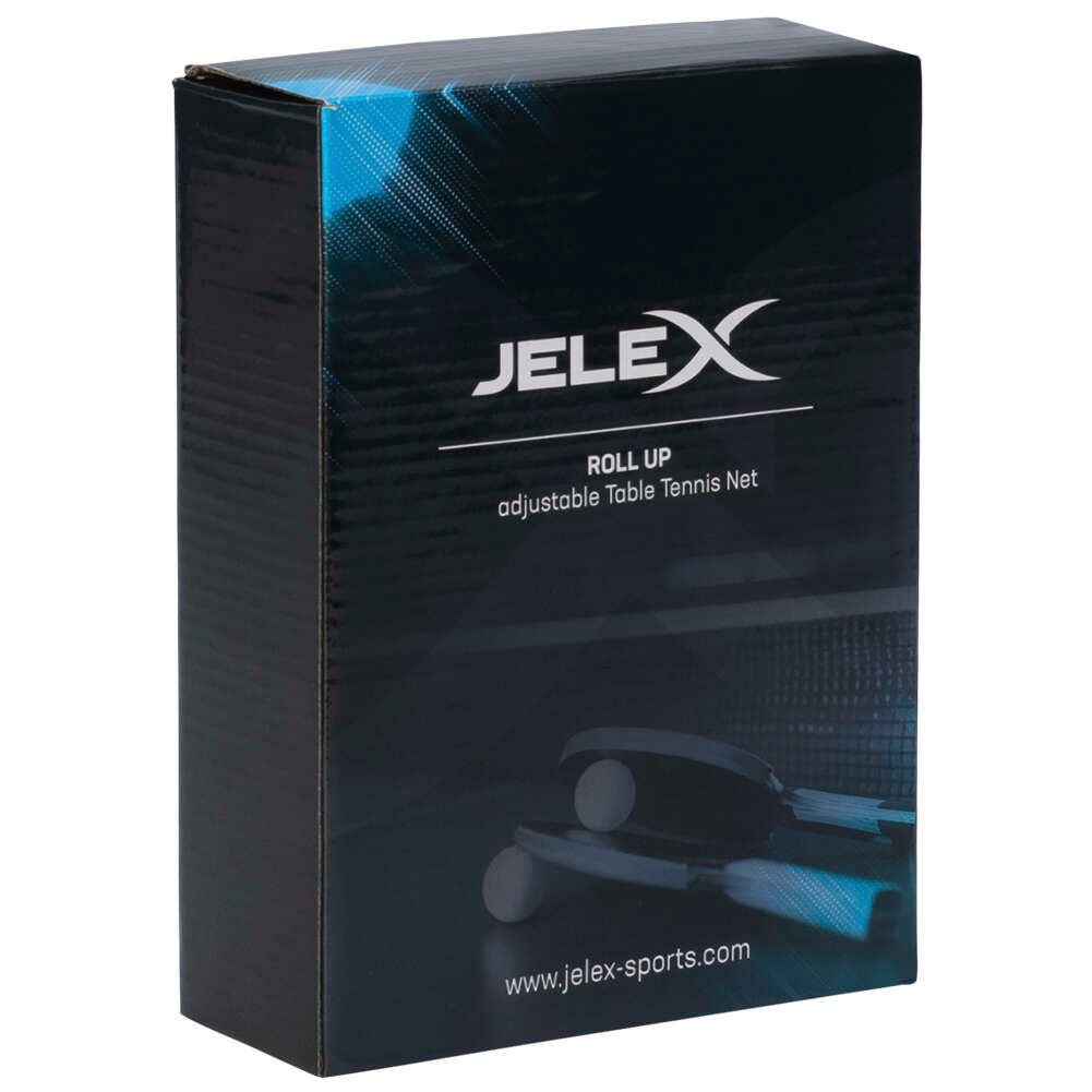 JELEX Roll Up Rete per tennistavolo regolabile blu