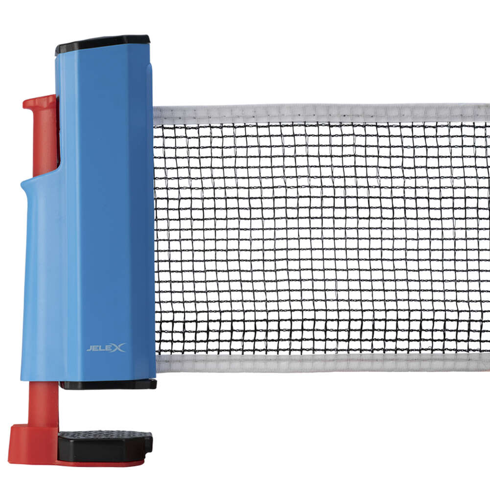JELEX Roll Up Rete per tennistavolo regolabile blu