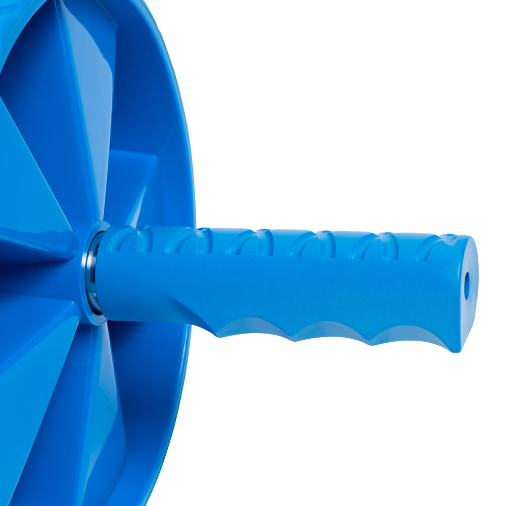 JELEX Sixpack Ruota per addominali Ab Wheel nero-blu