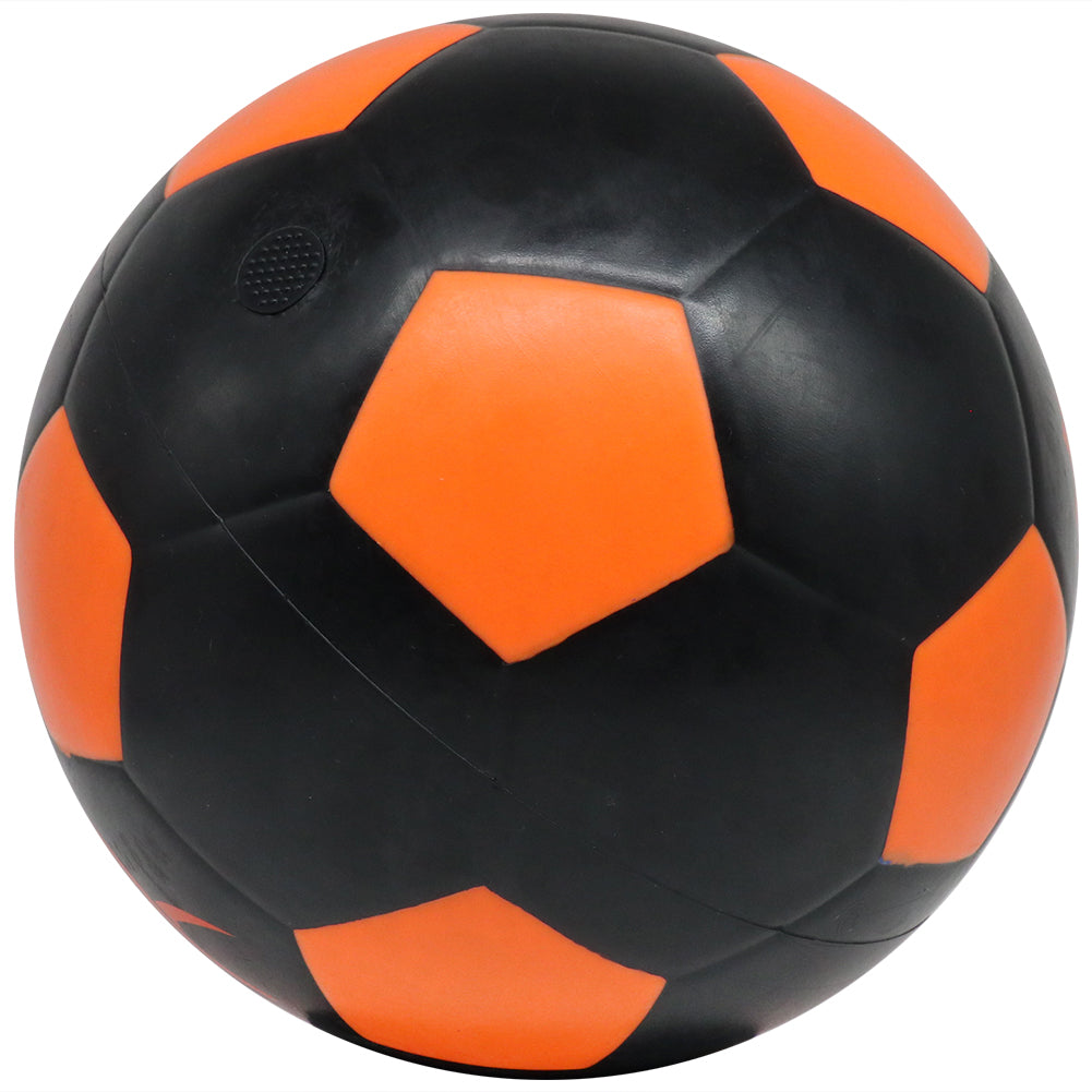 JELEX "Neon" LED Leucht Fußball schwarz/orange