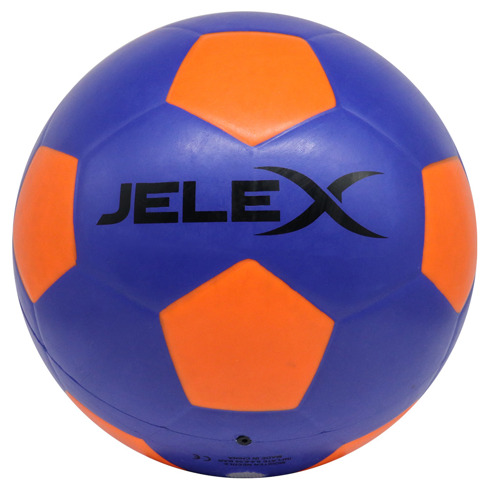 JELEX "Neon" LED Leucht Fußball blau/orange