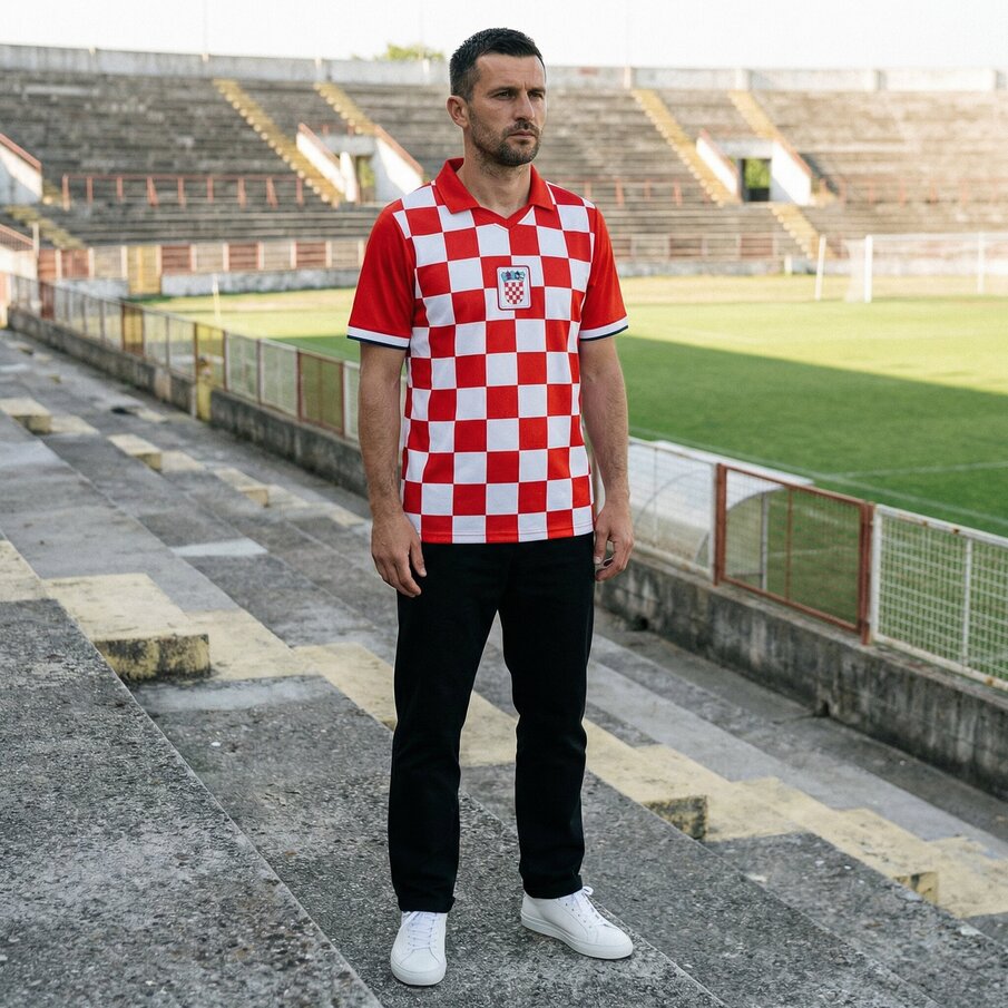 Kroatien "Retro History" JELEX Herren Trikot