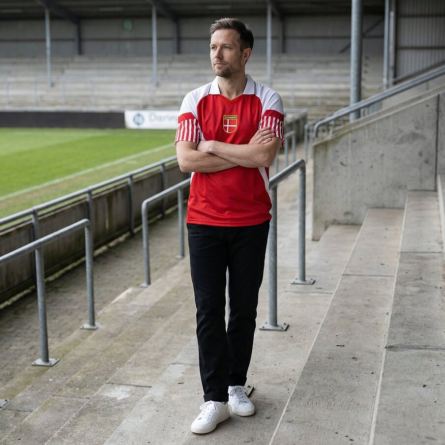 Dänemark "Retro History" JELEX Herren Trikot