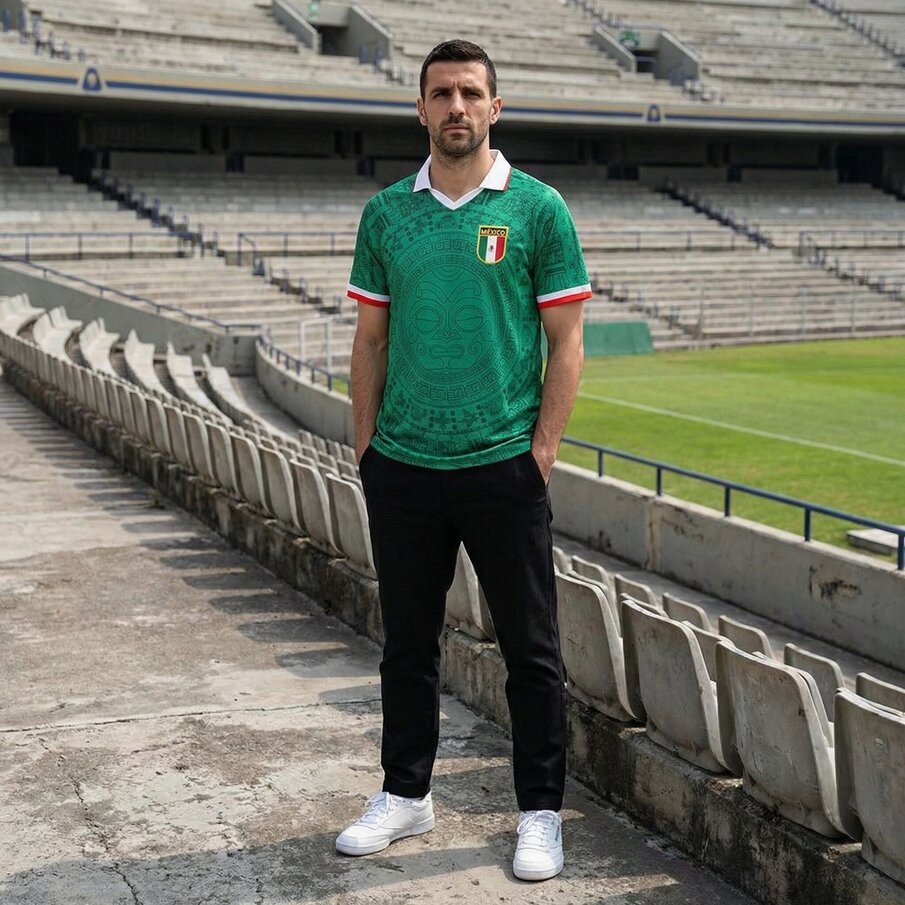 Mexiko "Retro History" JELEX Herren Trikot