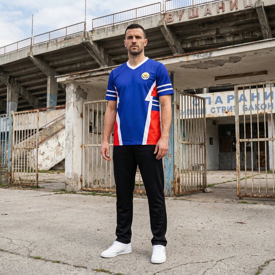 Jugoslawien "Retro History" JELEX Herren Trikot