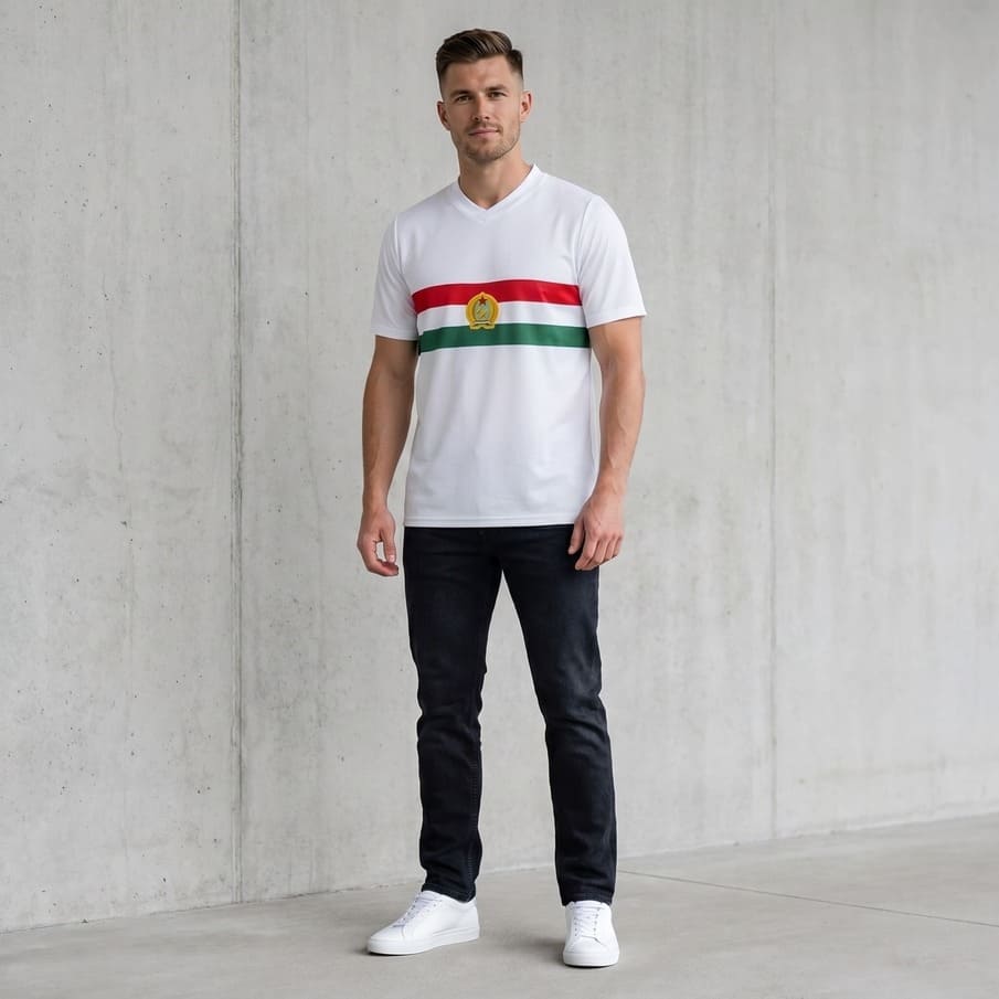 Ungarn "Retro History" JELEX Herren Trikot