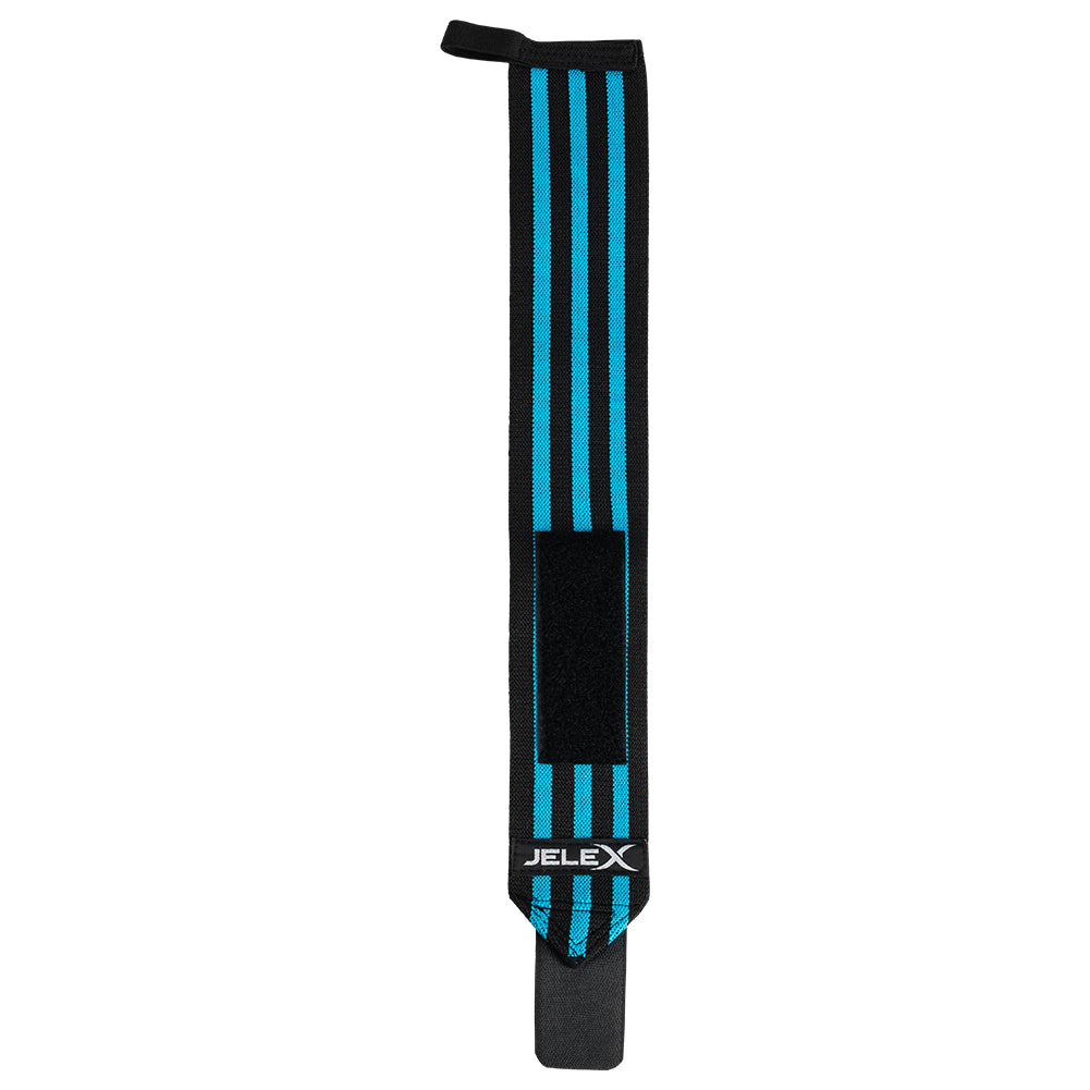 JELEX Strong Polsiere da palestra nero-blu