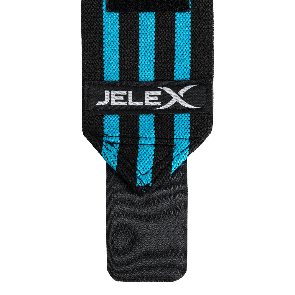 JELEX Strong Polsiere da palestra nero-blu