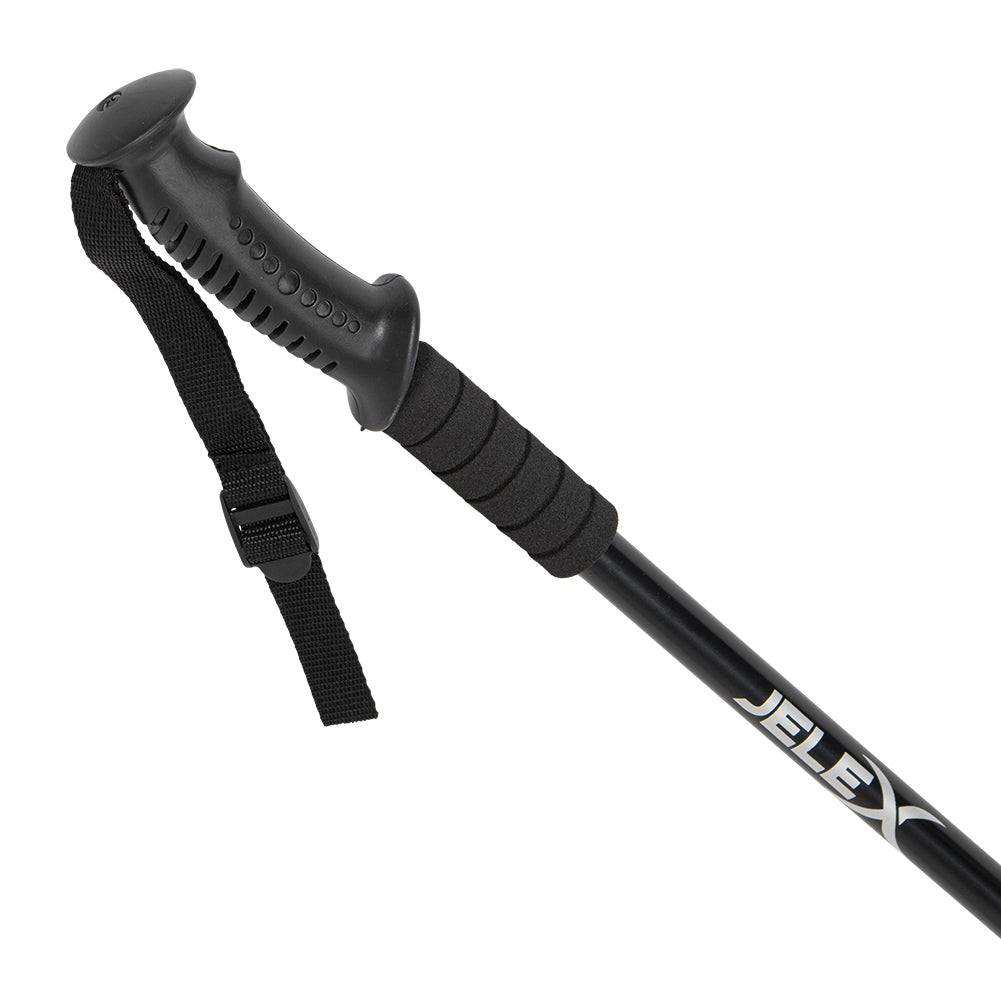 JELEX Nature Bastoncini da trekking nero