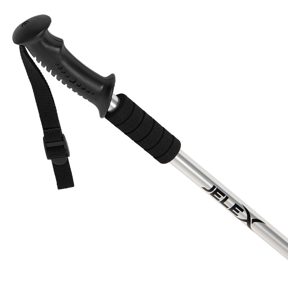 JELEX Nature Bastoncini da trekking argento