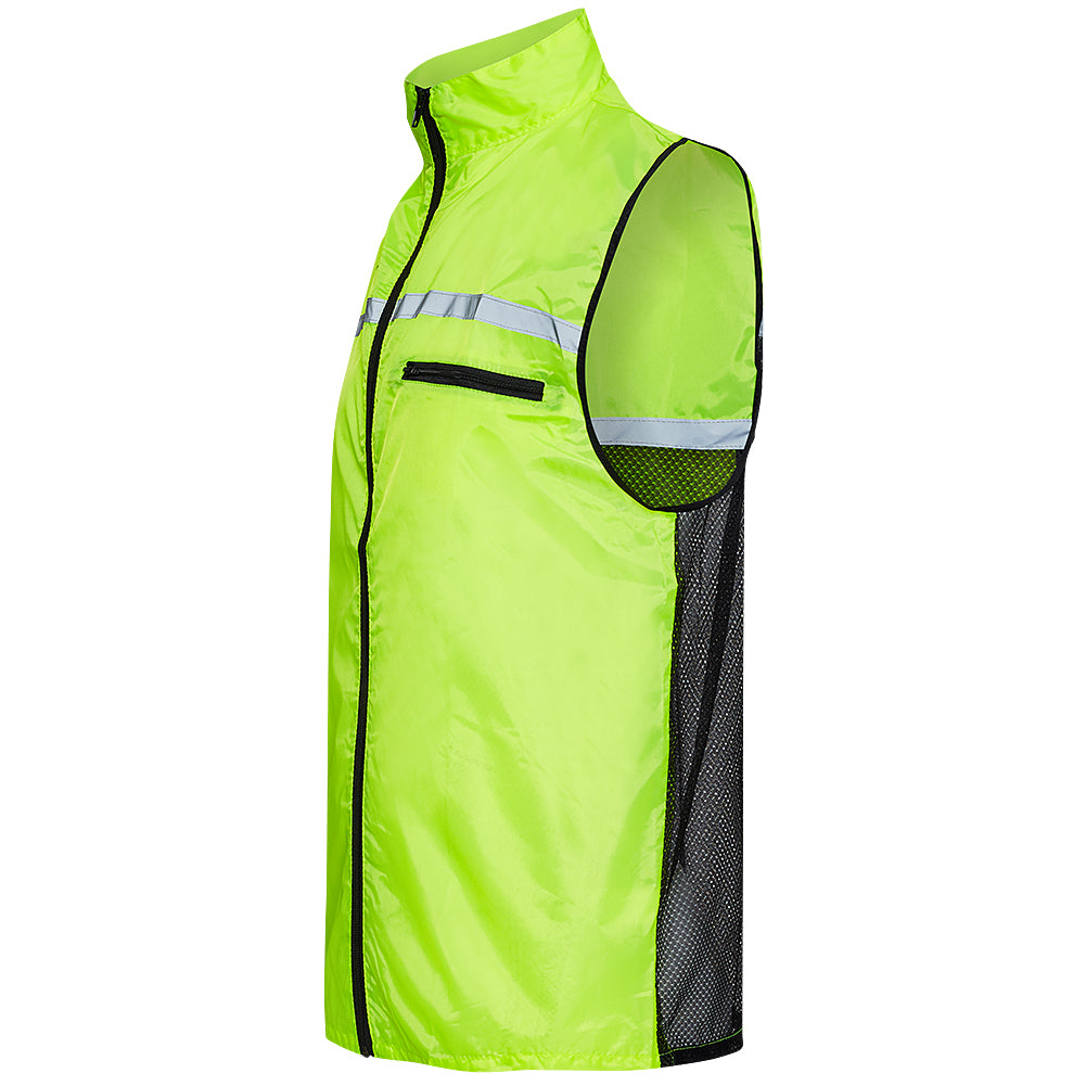 Zeus Uomo Gilet da corsa catarifrangente