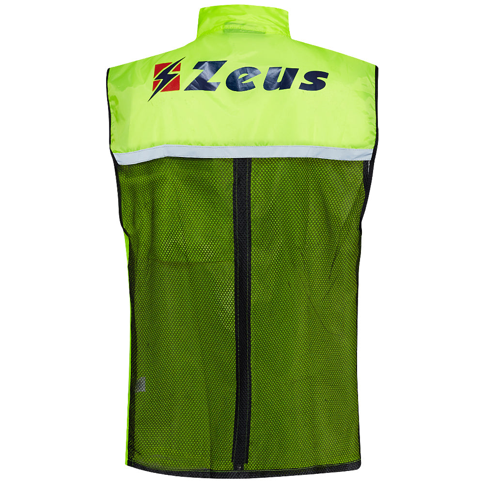 Zeus Uomo Gilet da corsa catarifrangente