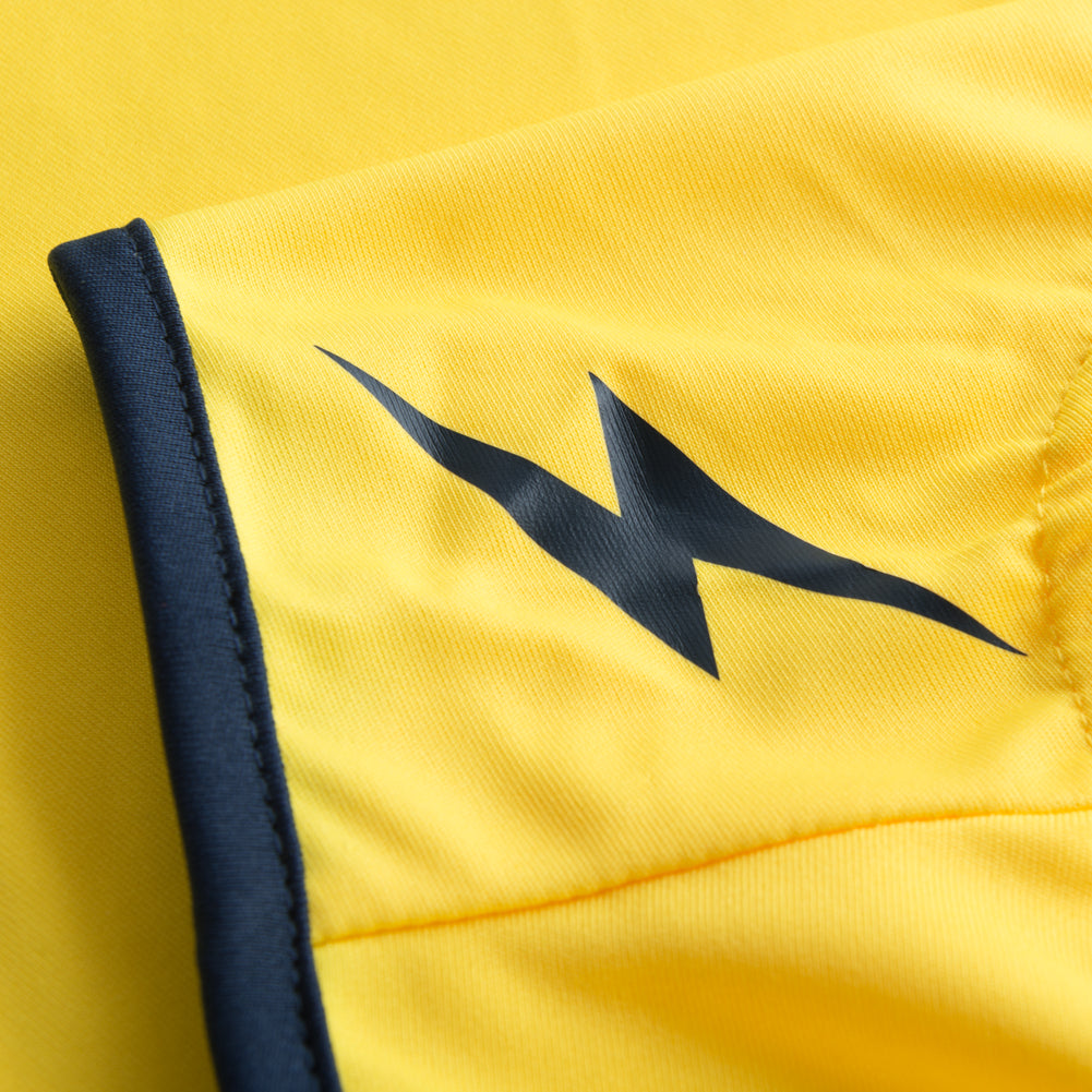 Zeus Kit Flora Donna Maglia da basket con shorts giallo