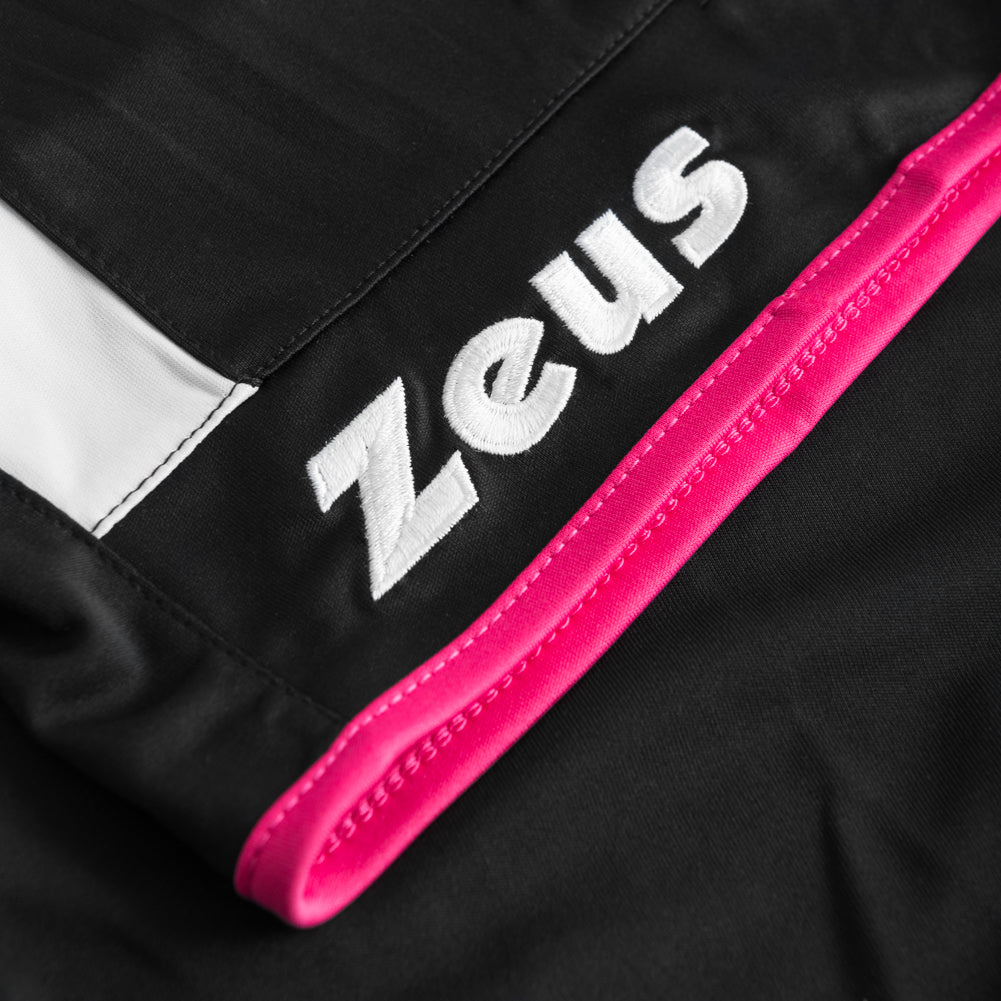 Zeus Kit Flora Donna Maglia da basket con shorts nero