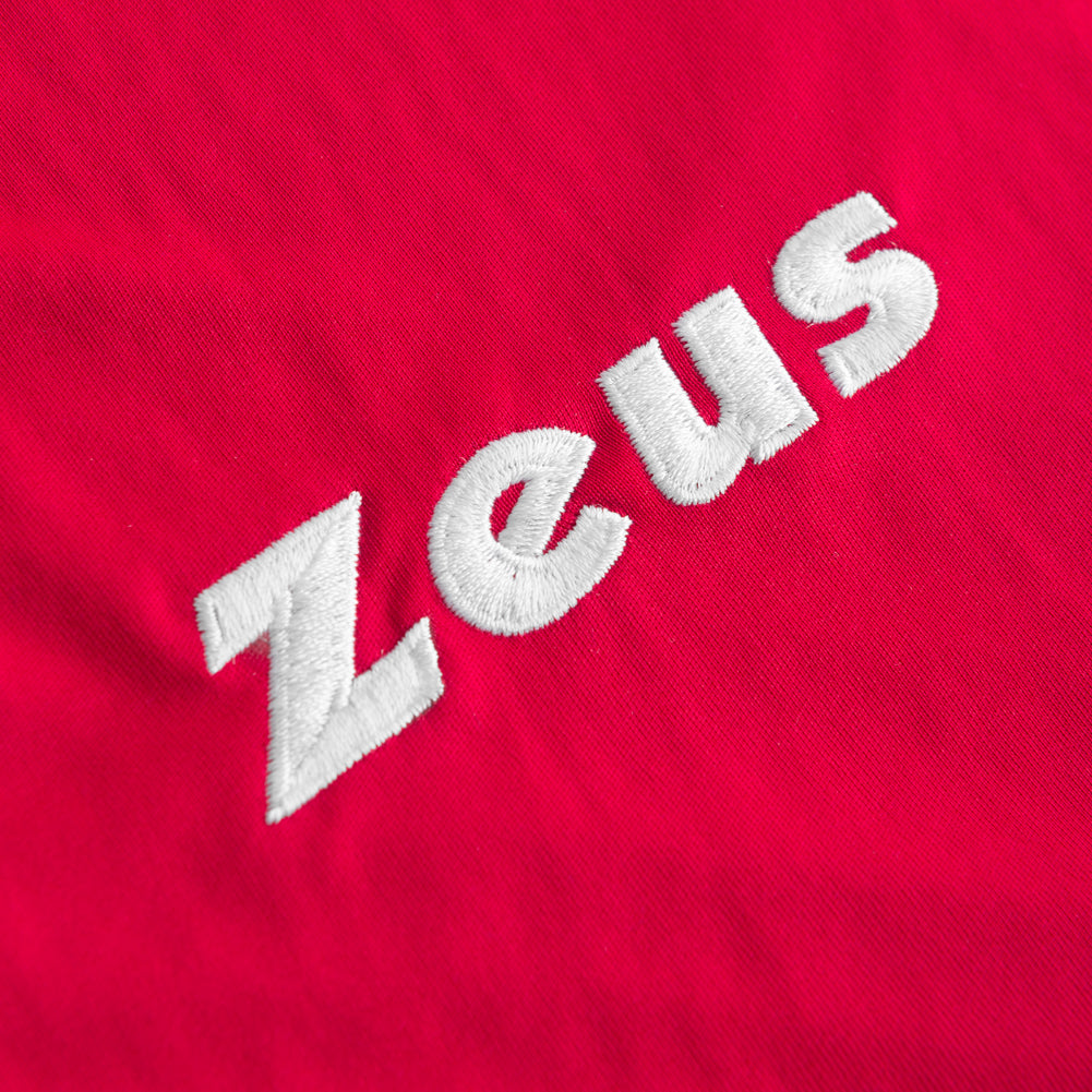 Zeus Kit Flora Donna Maglia da basket con shorts rosso