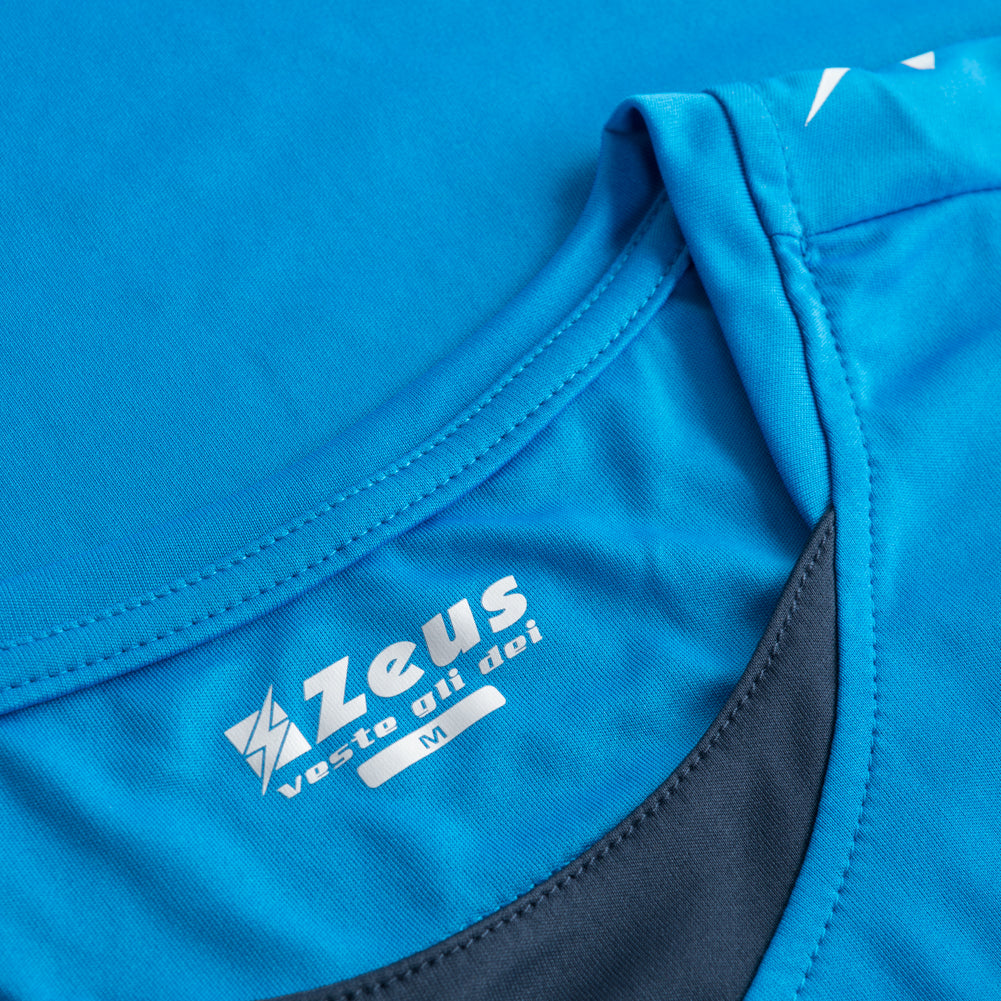 Zeus Kit Flora Donna Maglia da basket con shorts royal blue