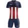 Zeus Kit Hero Trikot-Set mit Shorts blau rot – S|M