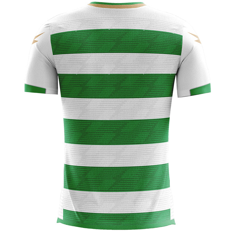 Zeus Icon Teamwear Set Maglia con pantaloncini bianco verde