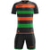 Zeus Icon Teamwear Set Trikot mit Shorts schwarz orange grün – S|M
