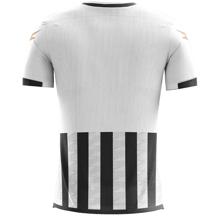 Zeus Icon Teamwear Set Maglia con pantaloncini bianco nero