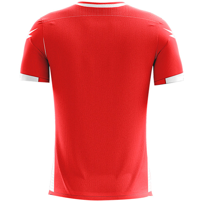 Zeus Icon Teamwear Set Maglia con pantaloncini rosso bianco