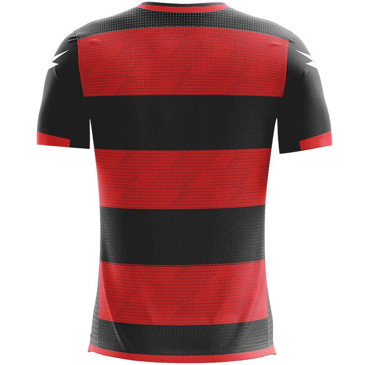 Zeus Icon Teamwear Set Maglia con pantaloncini rosso nero