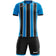 Zeus Icon Teamwear Set Maglia con pantaloncini royal blue nero – S|M