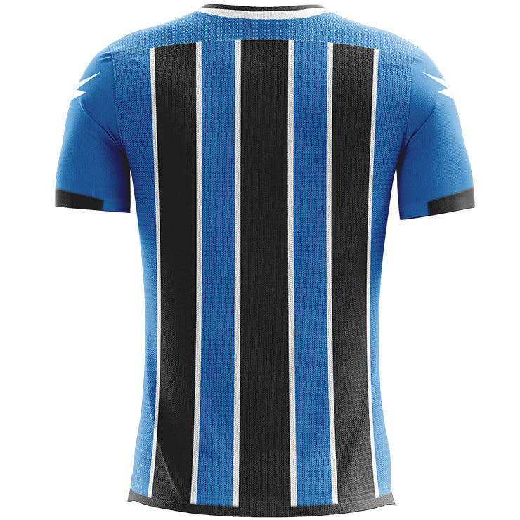 Zeus Icon Teamwear Set Maglia con pantaloncini royal blue nero